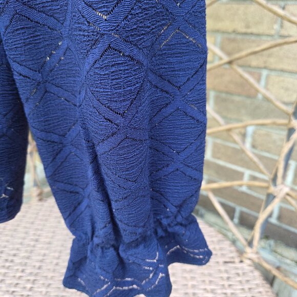 BLUMIND Beautiful Blue Diamond Pointelle sz Xl - Picture 4 of 7